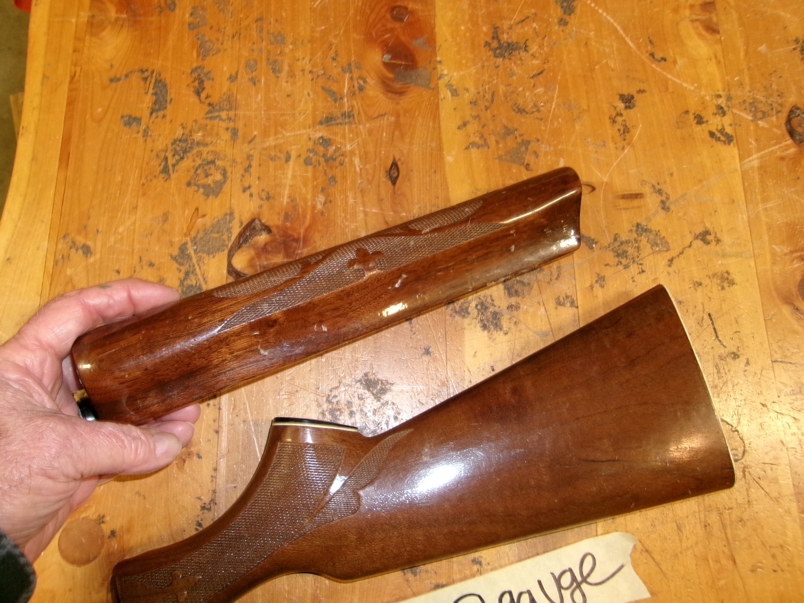 Remington 1100 12ga stock & forend set