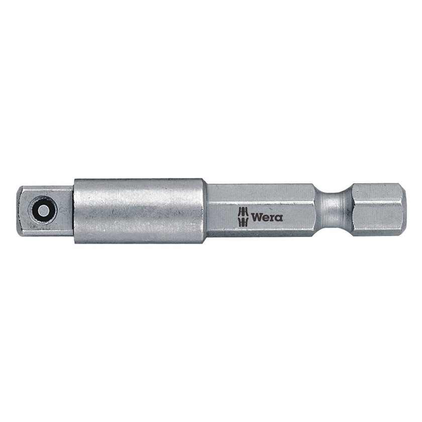 Wera 870/4 1/4"" Hex To 3/8"" Square Drive Socket Adaptor Bit 100mm - 050220