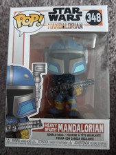 Funko Pop! Figura Mandaloriana de Infantería Pesada Star Wars: The Mandalorian