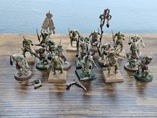 Daemons Of Nurgle Plaguebearers x18 - Warhammer 40k, GW, Built + Painted