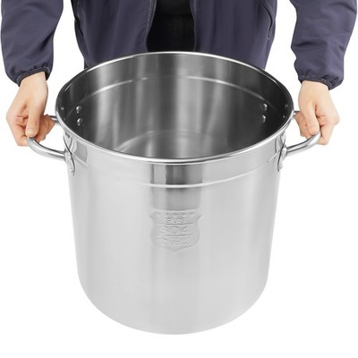 STOCK POT 36cm ステンレス鍋 33L 33 L Stainless Steel Stockpot with Lid - Large Commercial Soup Pot