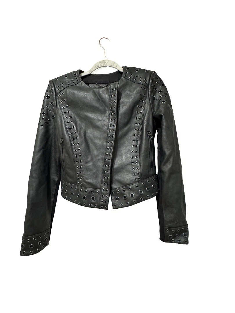 BCBGMAXAZRIA Leather Outer Shell Coats, Jackets & Vests for Women
