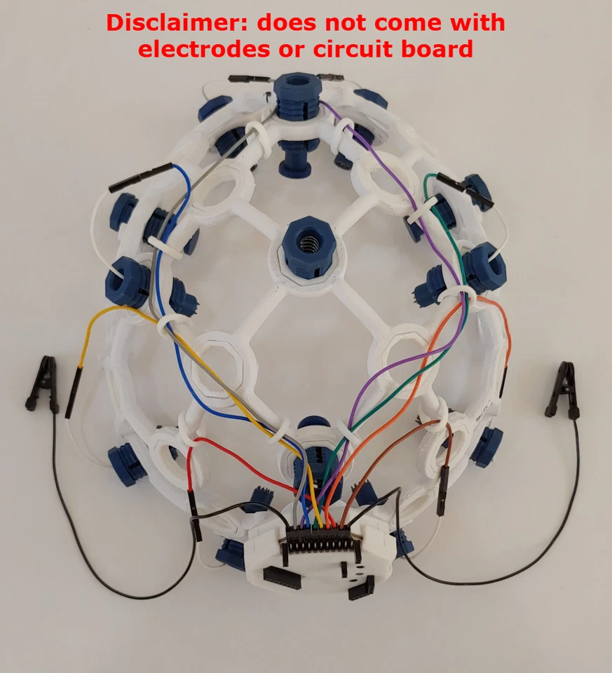 OPENBCI Ultracortex "Mark IV" EEG Headset MEDIUM 3D PRINTED with accessories - Image 4 of 4