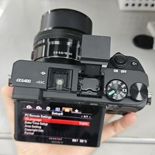 Sony Alpha a6400 Mirrorless 24.2MP 4K Digital Camera w/16-50mm Lens W/Charger