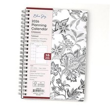 2026 Weekly and Monthly Planner Calendar, January 2026 - 5" x 8" Analeis- 2026