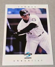 Score 1997 Frank Thomas #549 Checklist Chicago White Sox Baseball
