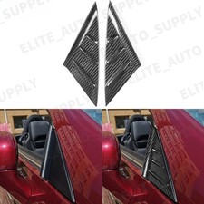 Real Dry Carbon Fiber Side A-pillar Spoiler Cover For Benz Slk Slc R172 2011-19 Real Dry Carbon Fiber Side A-pillar Spoiler Cover For Benz Slk Slc R172 2011-19