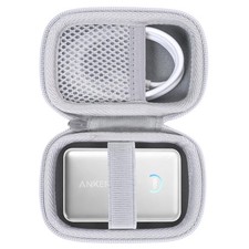 khanka for Anker Nano Power Bank, 10,000mAh Portable Charger Case,Hard White