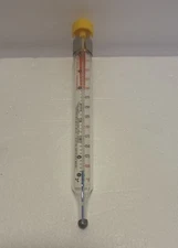 Yaley's Candlemaking Thermometer For Wax Candle Crafting With Pouring Guide