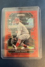 2022 Panini Prizm - Tier III Juan Yepez #269 Red Wave Prizm /99 (RC)