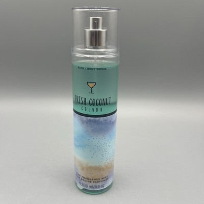 Bath & Body Works Fresh Coconut Colada Fine Fragrance Mist 8 fl oz BBW