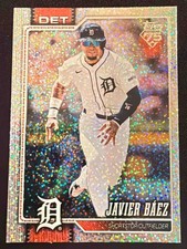2026 Topps Javier Baez Celebration Sandglitter #144 Tigers