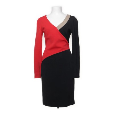Diane von Furstenberg, Kleid, Größe: 34, Rot/Schwarz/Beige, Damen #adA