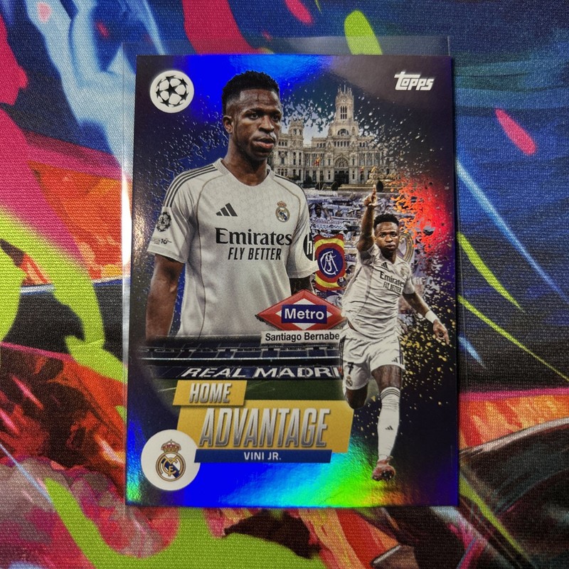 Vini JR BRAZIL Topps UCC Flagship 25-26 Home Advantage Case Hit Real Madrid