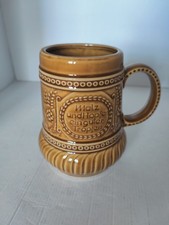 Bierkrug braun DDR NEU Colditz
