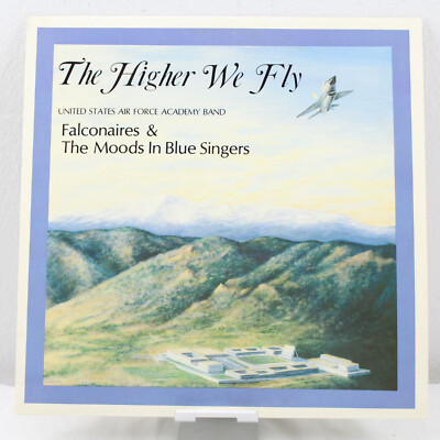 The Higher we Fly US Air Force Academy Band Falconaires The Moods LP VG+