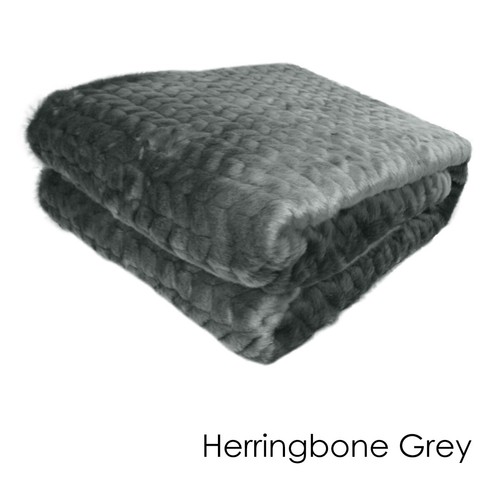 Faux Fur Animal Assorted Throw Rug 127 x 152 cm - Picture 9 of 9