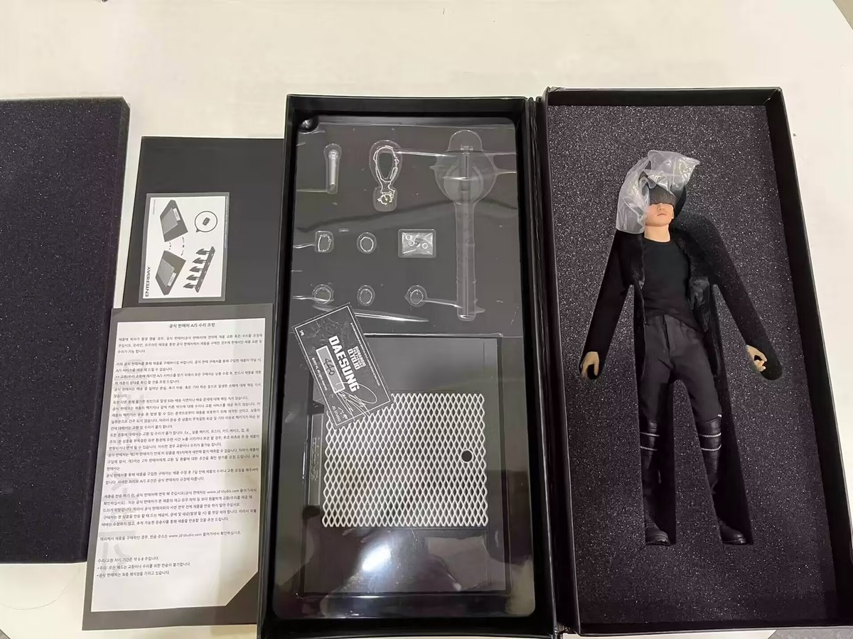 今だけ限定値下げ　BIGBANG daesung アクションフィギュア Enterbay BIG BANG Real Masterpiece 1/6 5pcs Action Figure 10