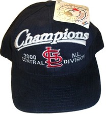 St. Louis Cardinals Vintage 2000 Central NL Division Champions Snapback hat New