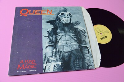 QUEEN A KIND OF MAGIC EXTENDED VERSION ORIG GERMANY 1986 EX++