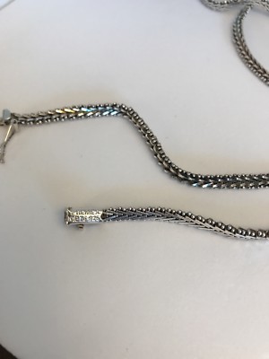 Vintage Silver 925 Bracelet and necklace signed Premex MP76