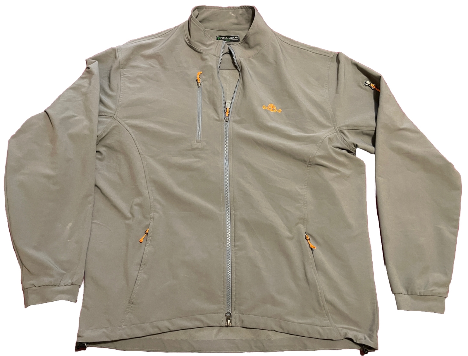 Peter Millar Element 4 Wind Jacket Mens Large Gra… - image 1