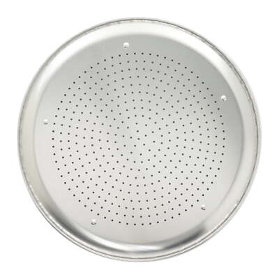 Naturals 16'' Aluminum Air Crisp Pizza Pan, Silver,Durable and sturdy,practical