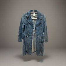 Vintage Marc Jacobs Long Denim Coat Size XS