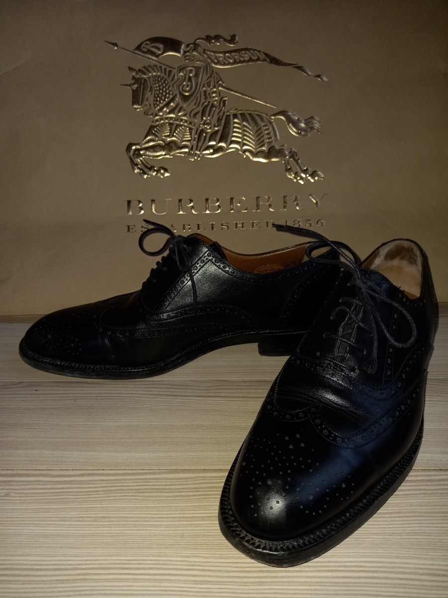 Bally Scribe Black leather Oxford Dress Shoes UK-7.5 US-8.5  display picture 3