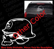 Large Metal Mulisha Skull For Army Car Truck Window Vinyl Decal Usa Sk002 Large Metal Mulisha Skull For Army Car Truck Window Vinyl Decal Usa Sk002