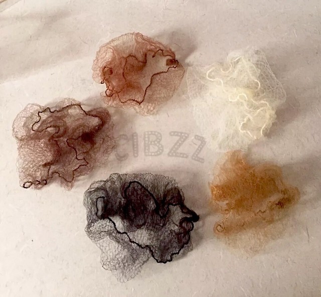 10x Hair Net Caps Bun Barrette Ballet Dance School Gym Style