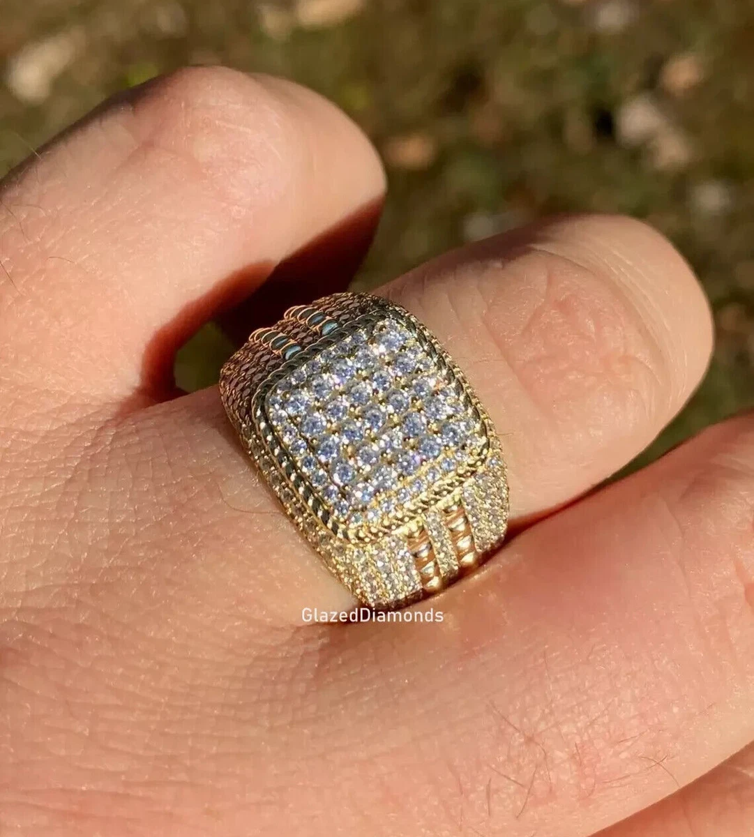 Vvs diamond ring mens deals