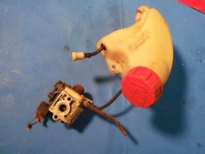 USED ECHO PB-251 LEAF BLOWER GAS FUEL TANK & CARBURETOR ASSY, FUEL CAP OEM KBW