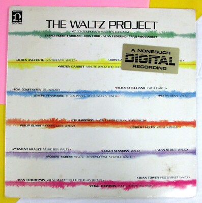 Verschiedenen Die Waltz Projekt (1981) LP Still Verpackt Electronic Glas,Käfig +