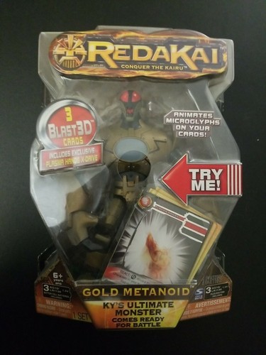 Redakai Gold Metanoid Ky's ultimate monster - Picture 2 of 4