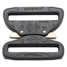AustriAlpin COBRA 2.25" 58mm Quick Release Dual Wide Fixed Duty Belt Buckle