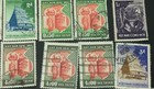 Lot "V" set of 19 Vietnam War Stamps from S. Vietnam NMVF some cxl but all mint — photo 3