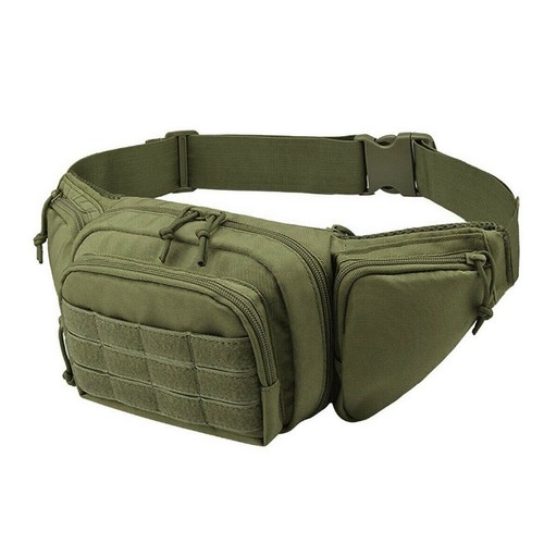 Tactical Pistol Pouch Waist Pack Bag Fanny Pack Concealed Carry Gun Holster Bag - Picture 15 of 21