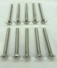Carriage Bolts, 1/2- 13 x 4-1/2, Piece-10 Midwest Fastener 014973179595 50793 TF
