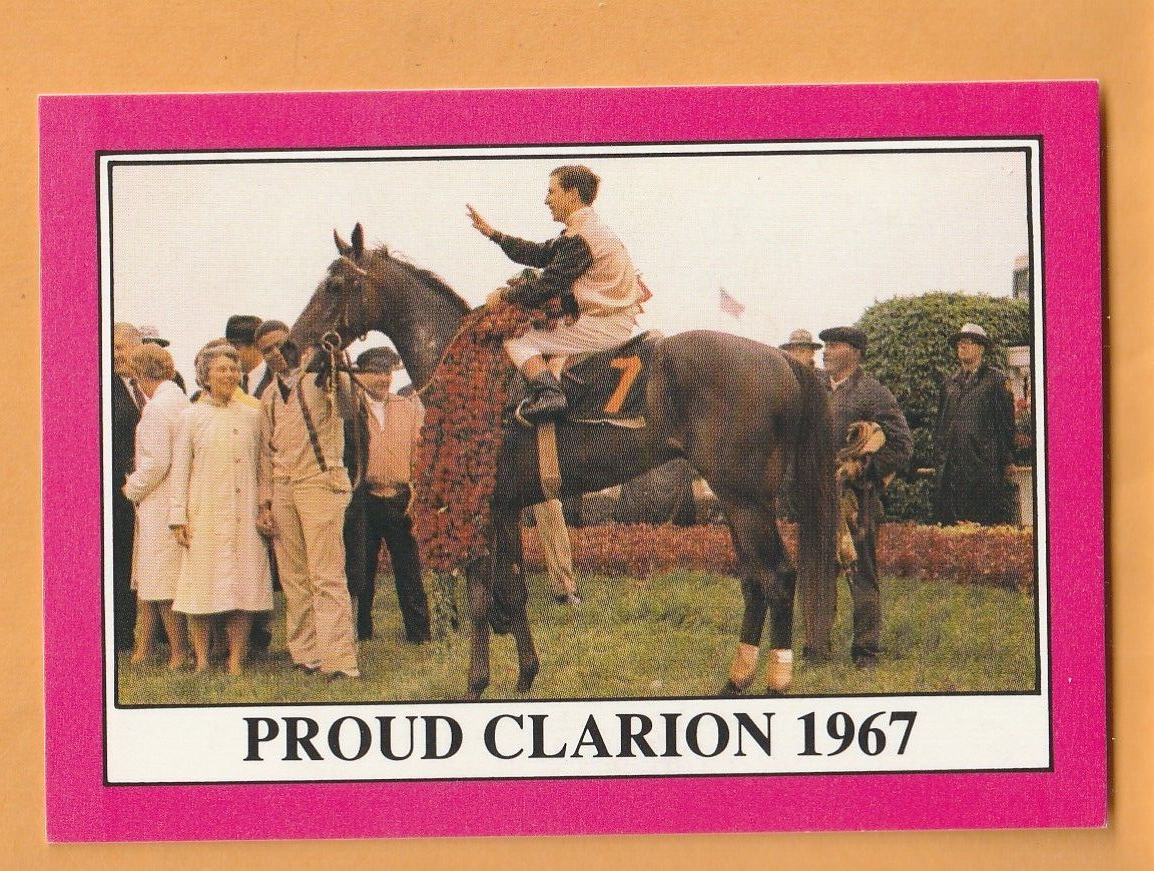 1991 Horse Star Kentucky Derby #93 Proud Clarion 1967 11W | eBay