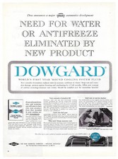 Dow Chemical Company Print Ad Vintage Advertisement Dowgard Cooling Fluid 1960