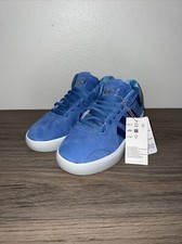 Adidas Skateboarding Tyshawn Jones Sky Blue Suede Size 5 H04934 Icy Soles NWOB