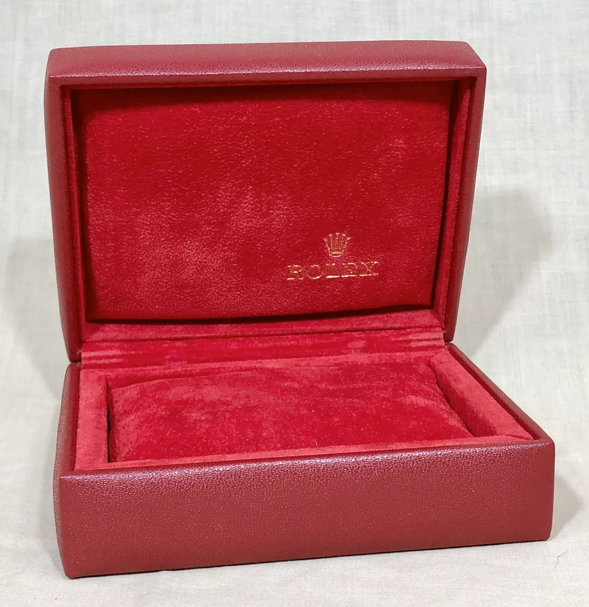 Red rolex box hot sale