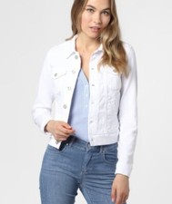 Bnwt Marc O Polo Luxury White Denim Jacket From Candiani Denim M 12 Rrp £155