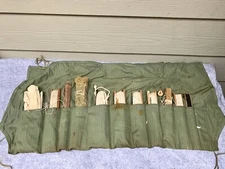 WW2 US Military Emergency Raft  Escape & Survival Fishing Kit With Contents