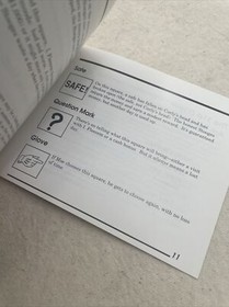 The Three Stooges Original Nintendo NES Instruction Booklet Manual Only