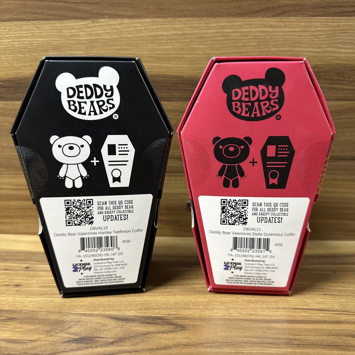 2x Deddy Bears STELLA STOLENSOUL Hartley Teefison Valentines