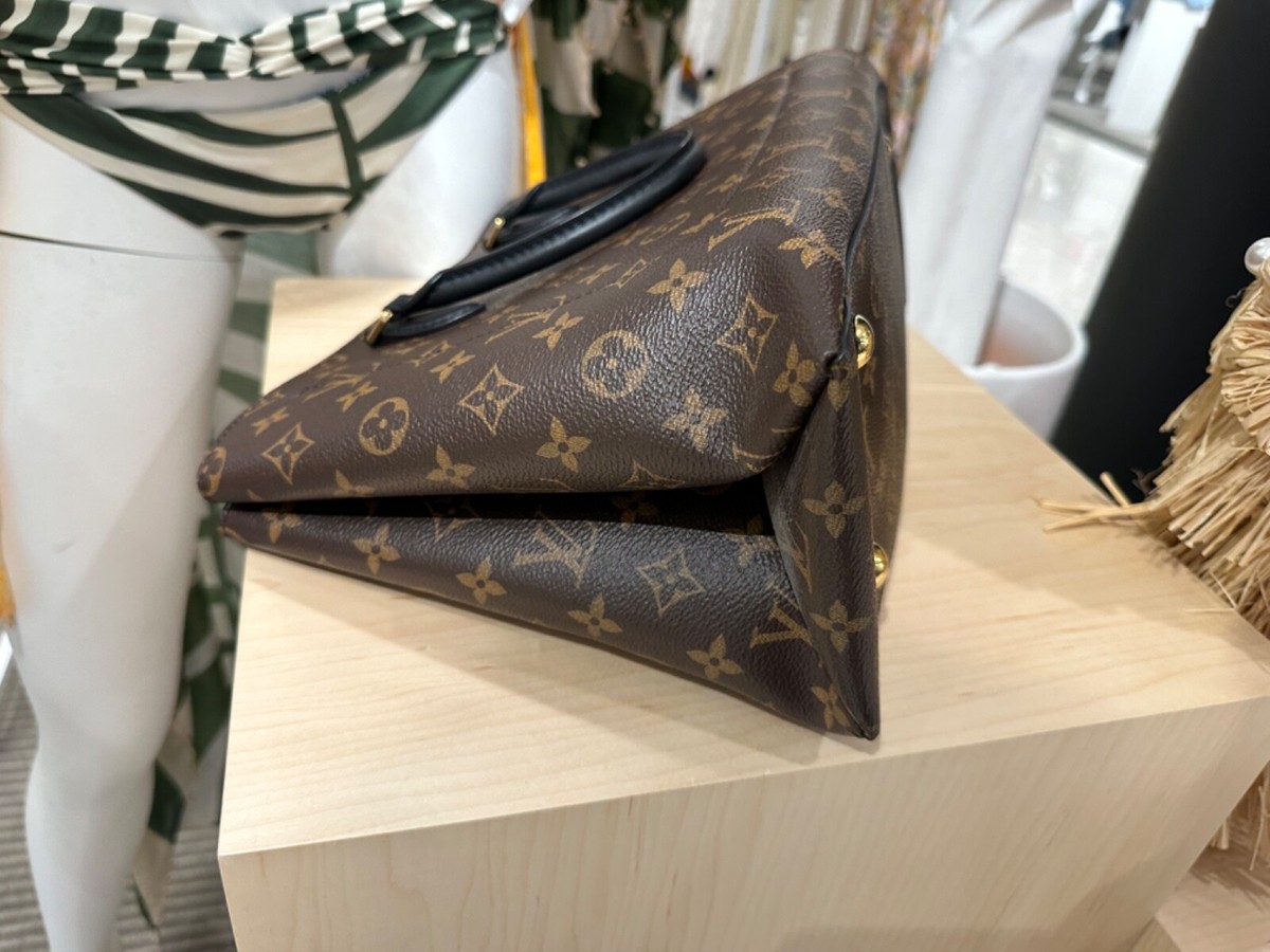 Louis Vuitton Black Strap Tote Brown Canvas for sale online | eBay Louis Vuitton Black Strap Tote Brown Canvas for sale online | eBay