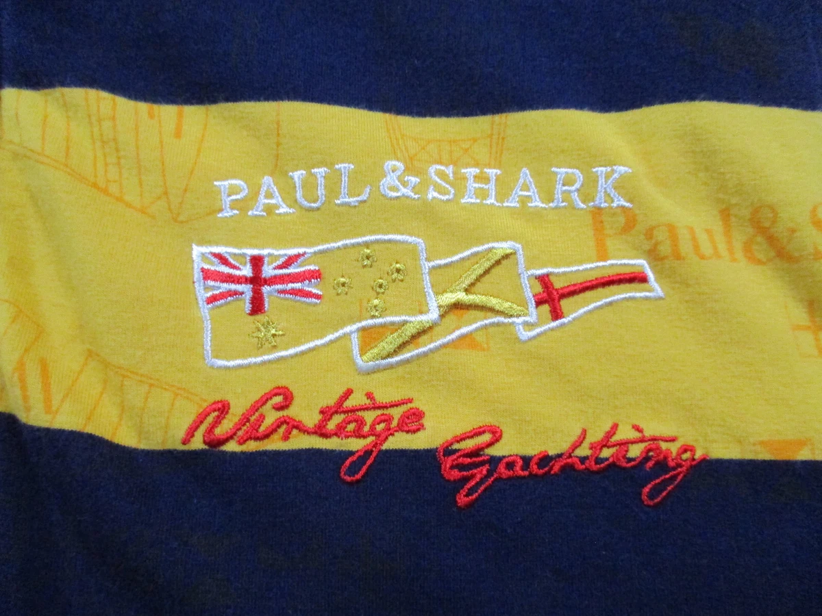 Paul and shark store yellow polo