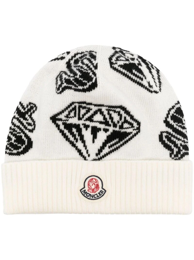 Moncler Genius x Billionaire Boys Club Wool Jacquard Beanie Moncler Genius x Billionaire Boys Club Wool Jacquard Beanie
